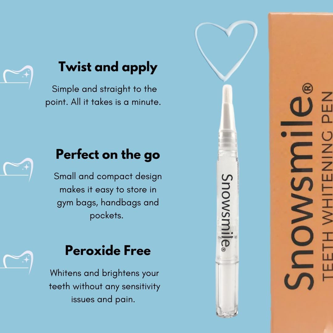 SnowSmile whitening touch-up pen 2-pack — view 4